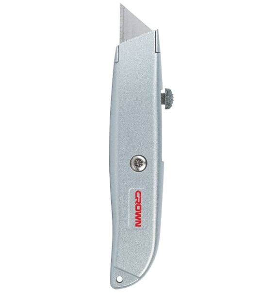CROWN Professional Retractable knife Anti Cutter Utility knife, Zinc alloy; CPHKN-RTB6_img_5