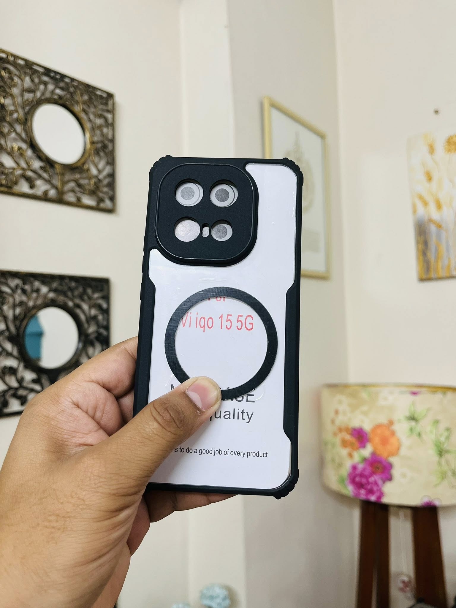 IQOO 15 Back Cover Magsafe Wireless Supported Ring Back Cover_img_2