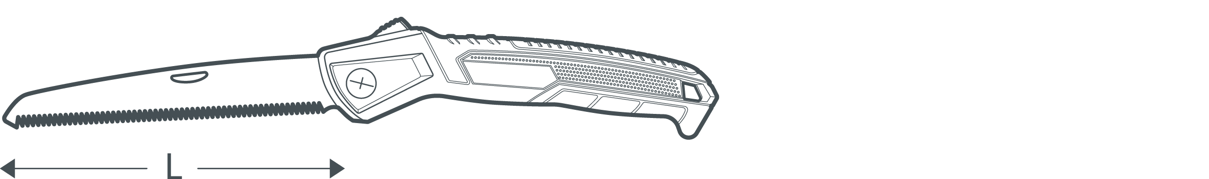 CROWN Professional Foldable pruning saw, 8T, SK5, 180mm; CPHSP-FDA07_img_5