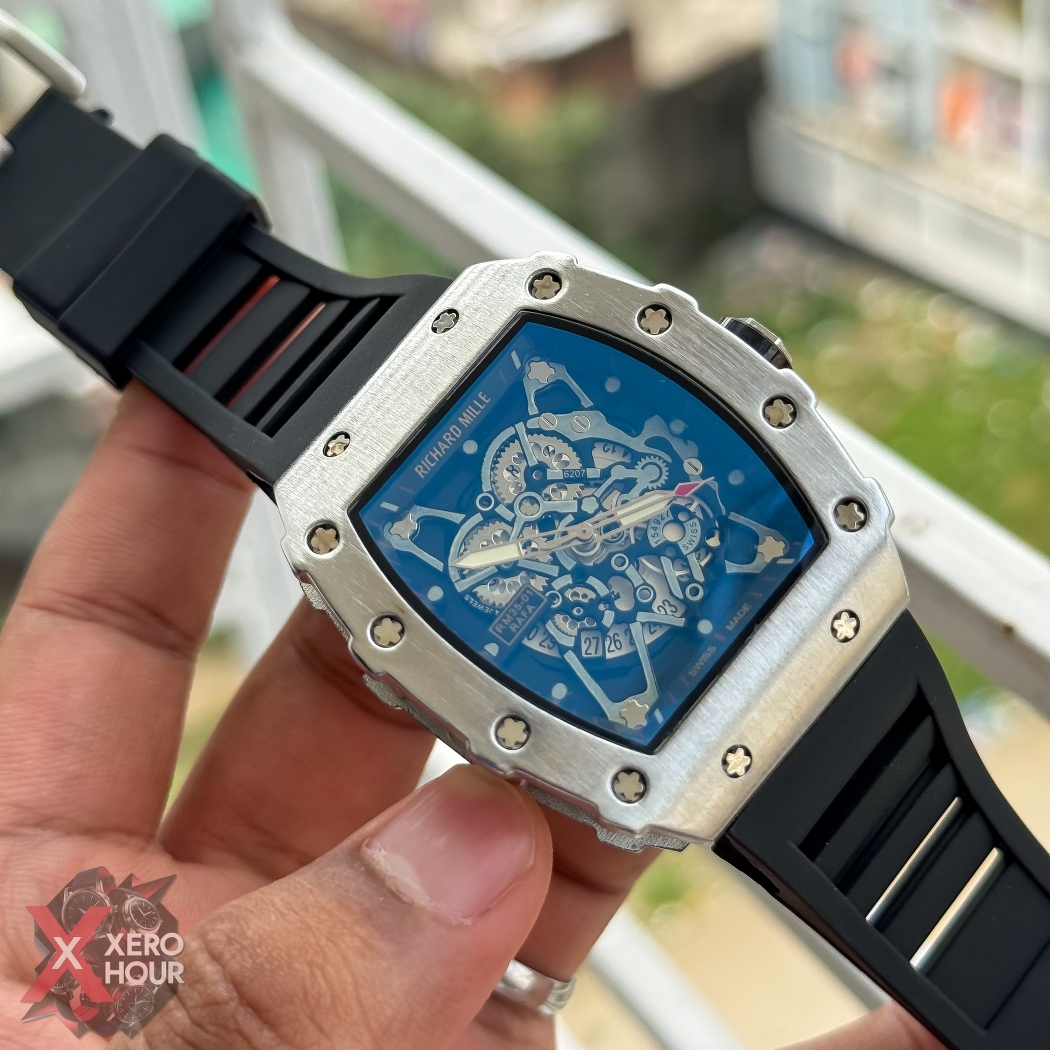 RM SS Body SIlicon Strap | SS body Black belt