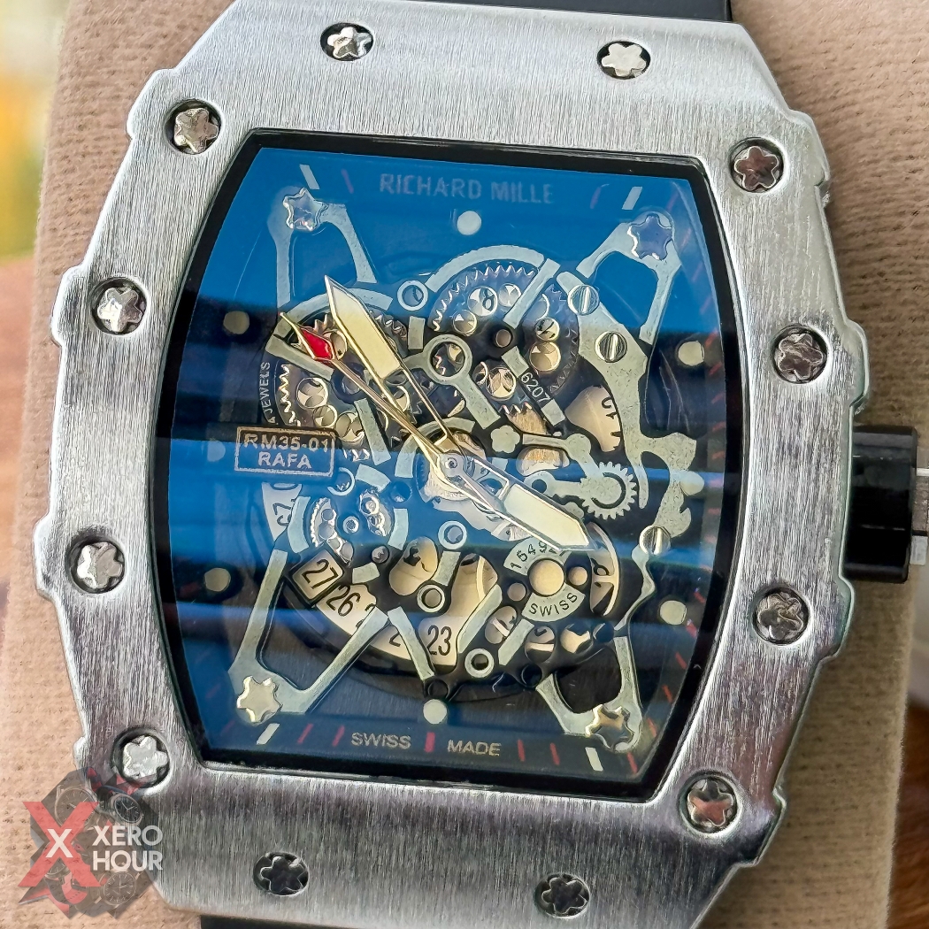 RM SS Body SIlicon Strap | SS body Black belt_img_8