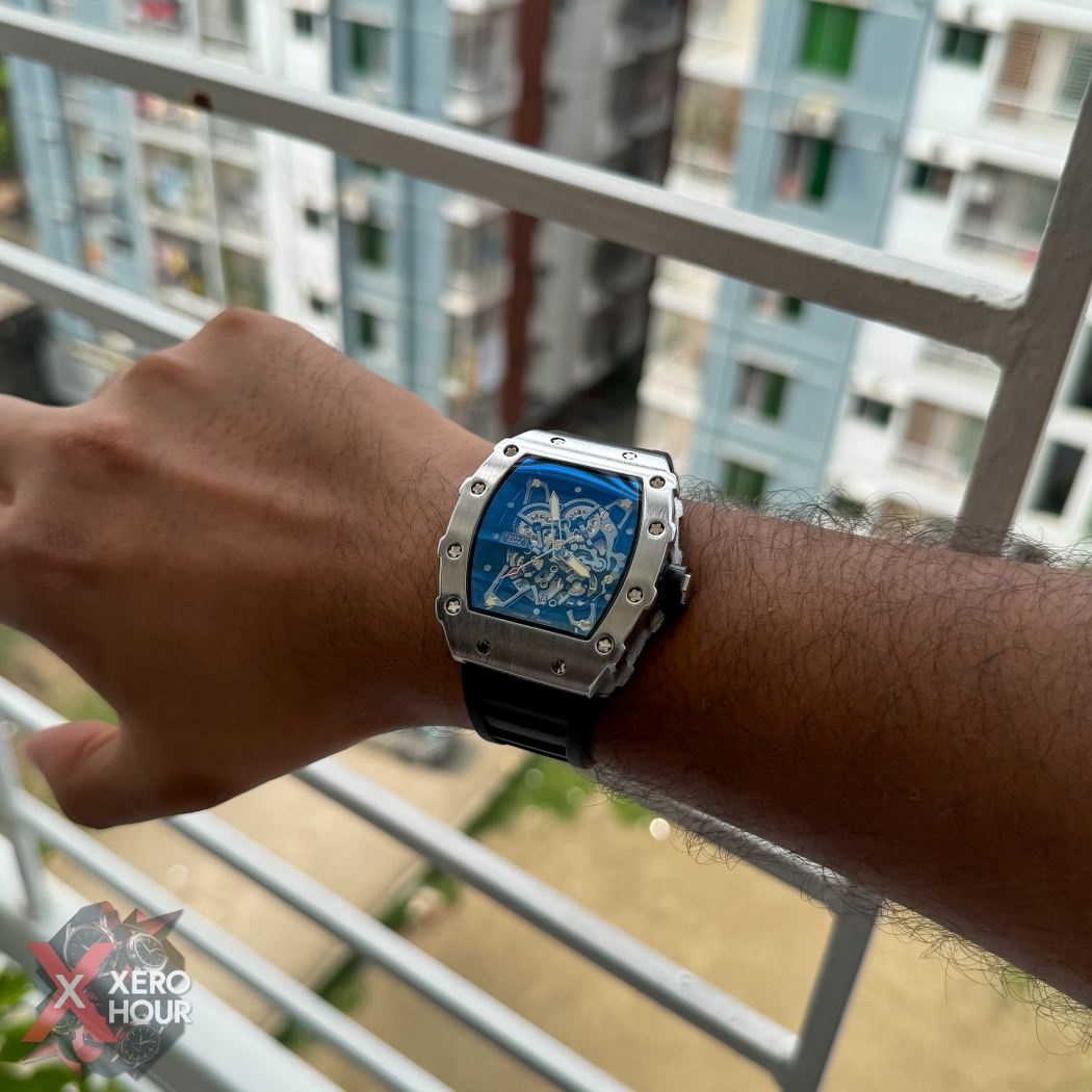 RM SS Body SIlicon Strap | SS body Black belt_img_9