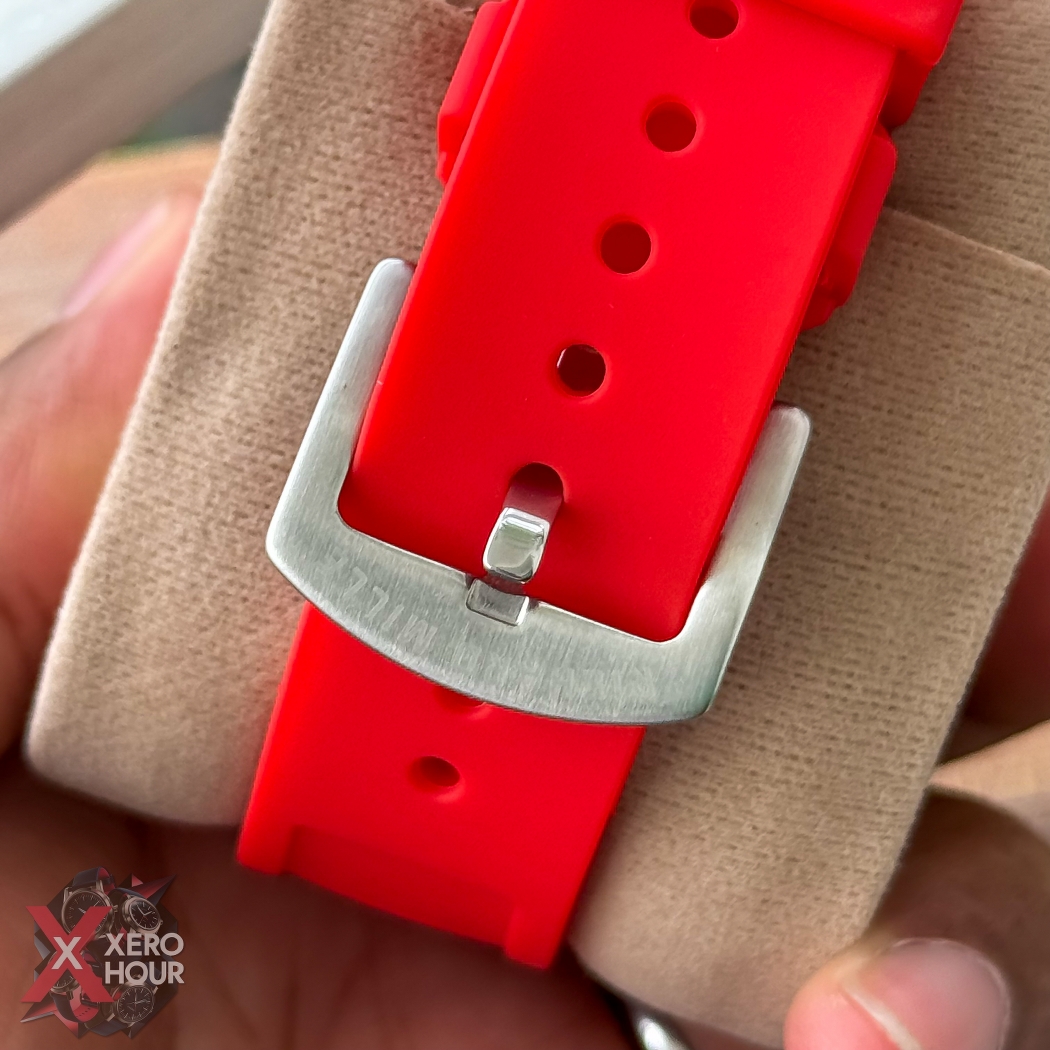 RM SS Body SIlicon Strap | SS body Red Strap_img_7