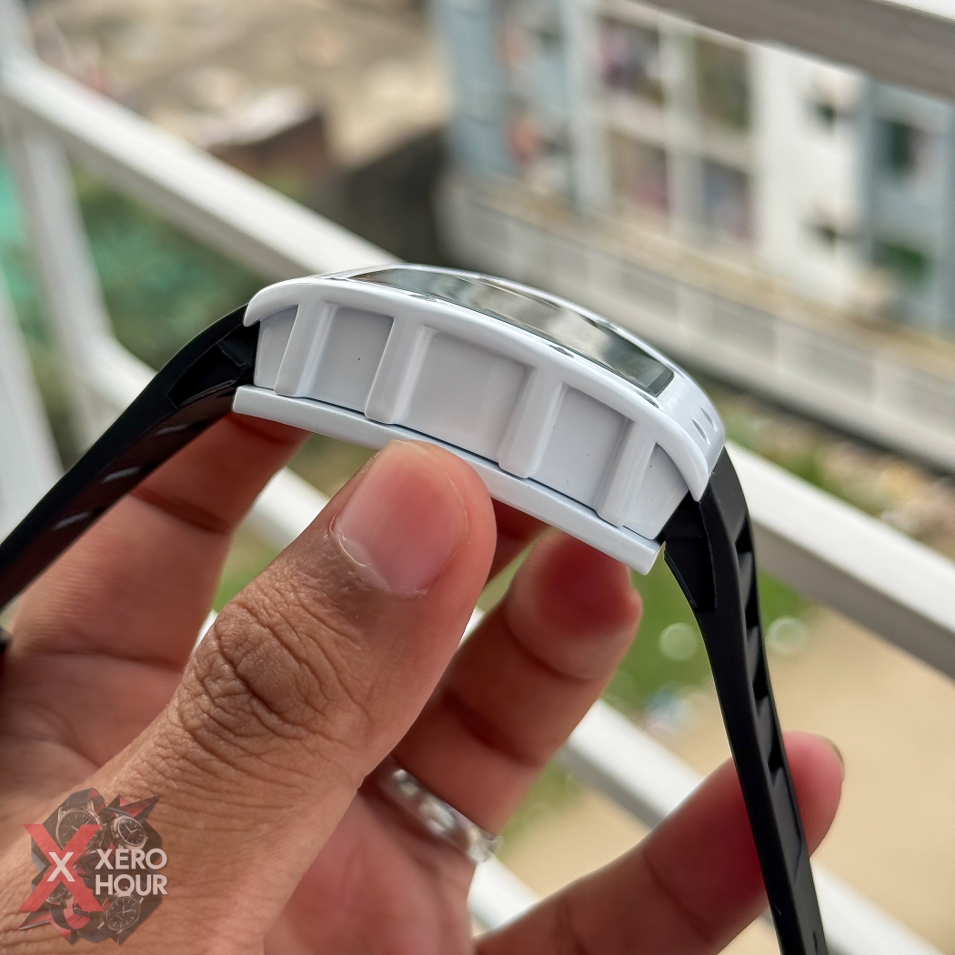 Richard Mille Buba Edition | White Dial Black strap silicon_img_3