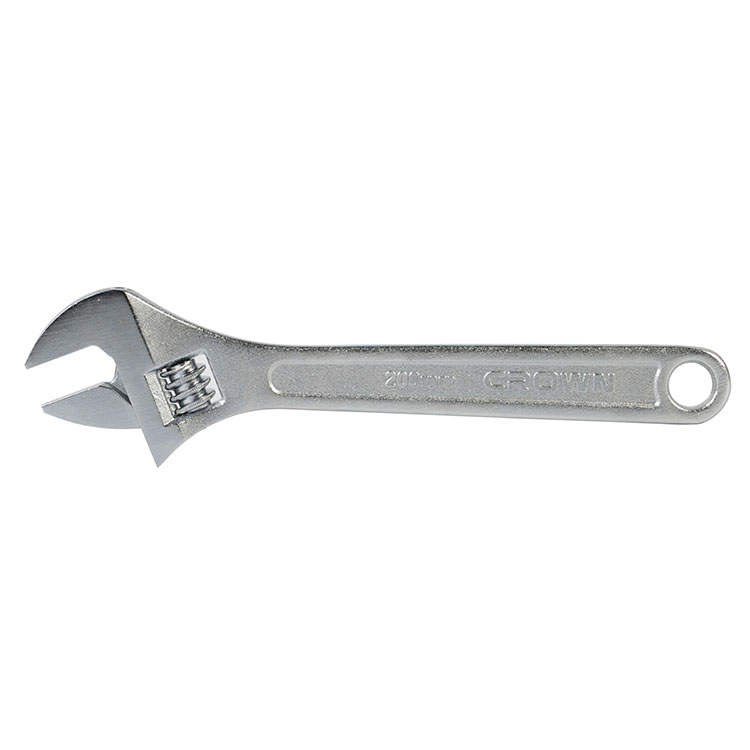CROWN Professional Adjustable wrenches ( 6" | 8" | 10" | 12" ), Carbon steel; CPHWA-CNA06_img_1