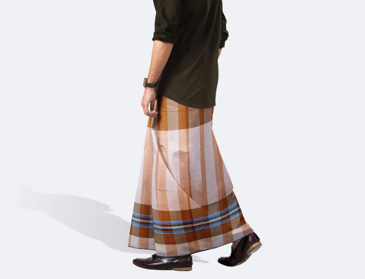 Trendsetter -Craftsmanship and Trendy -Multicolor Cotton Lungi for Men- Progressively Better Preferble - Low Hassle and Maintanance 6hat