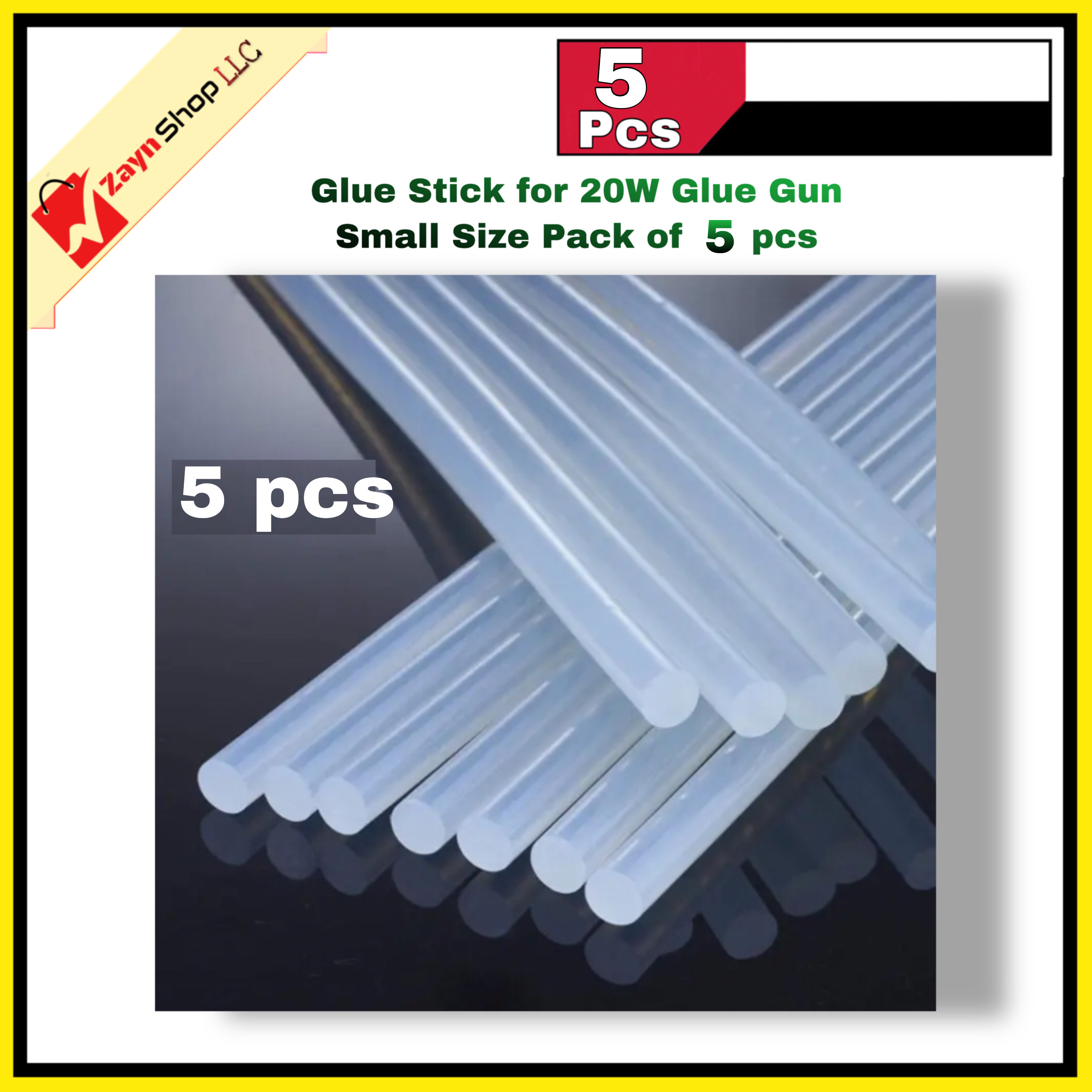 Glue Stick for 20W Glue Gun Small Size Pack of 5 or 10 pcs_img_0