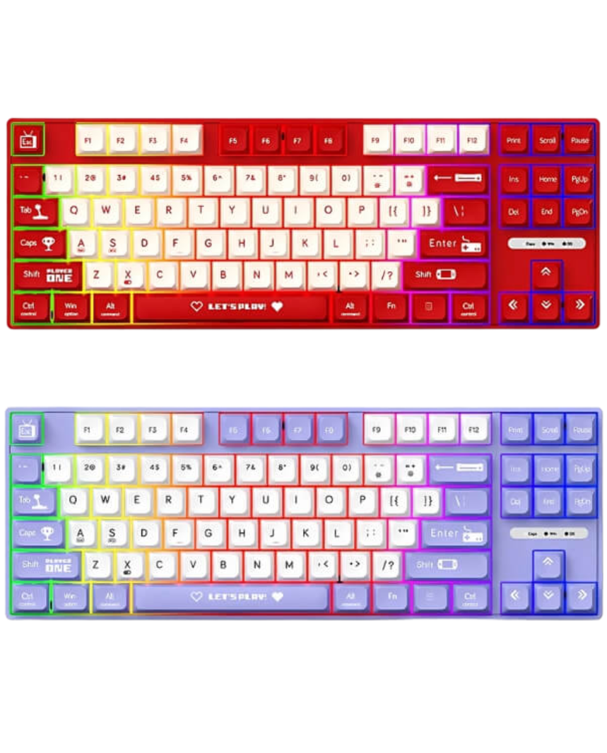 Ajazz AK870 MC Hot-swap Wired Mechanical Keyboard_img_0