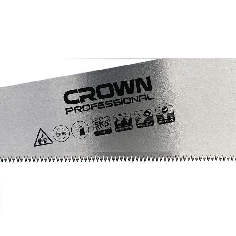 CROWN Professional Hand saw, 7/9T, SK5, 400mm; CPHSD-BIA16_img_2