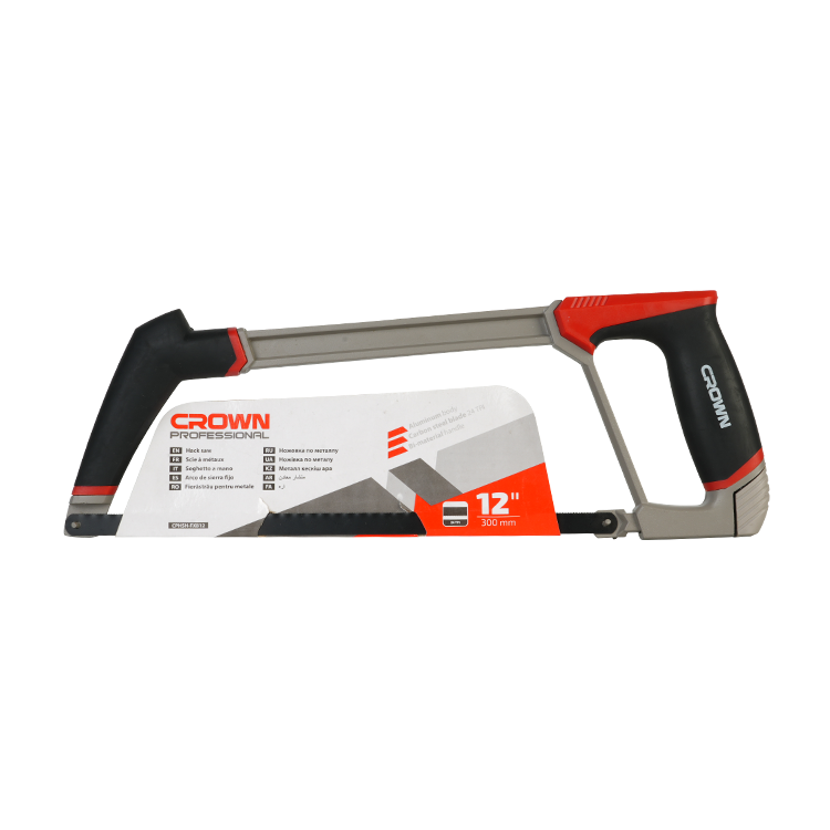 CROWN 12" Professional Heavy-Duty Hack saw, 24T, 45#, 300mm; CPHSH-FXB12_img_1