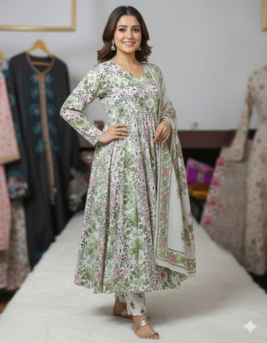 Gown Dress 3 pice - Image 7