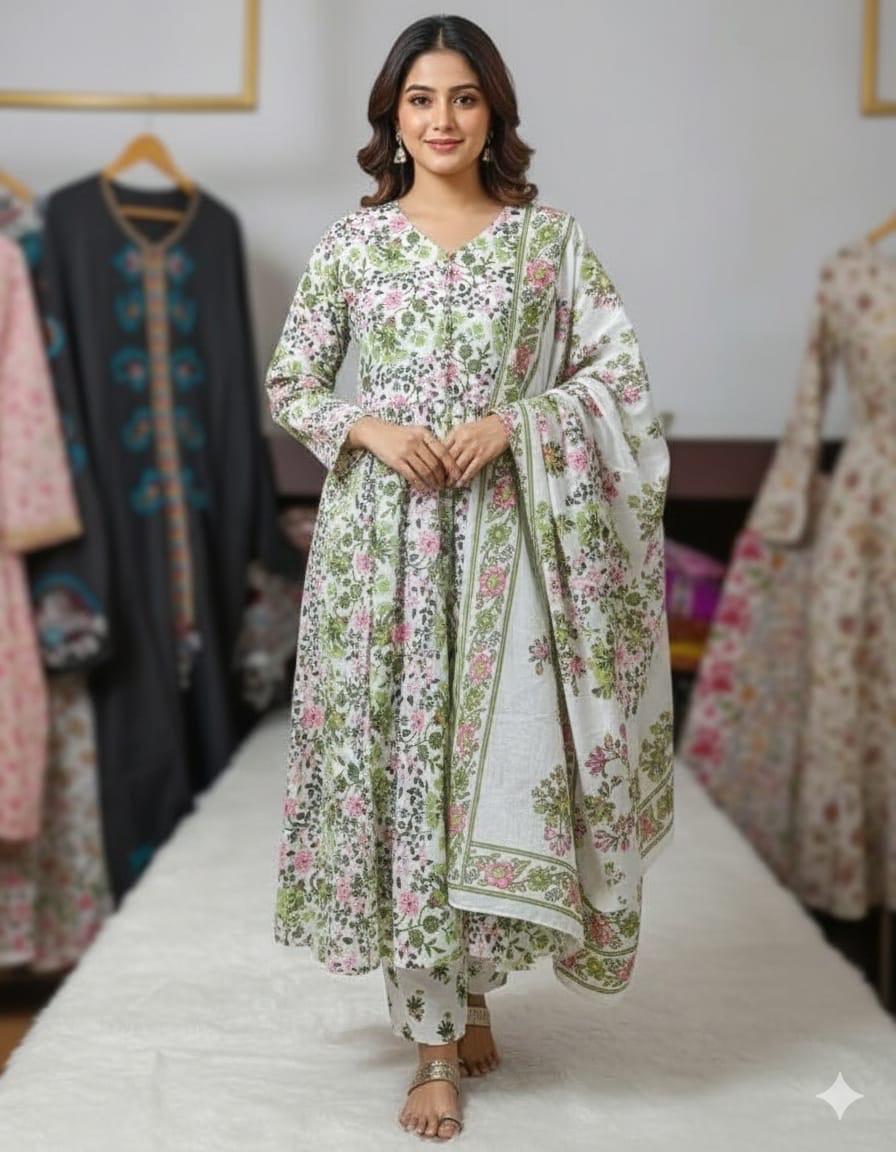 Gown Dress 3 pice - Image 9