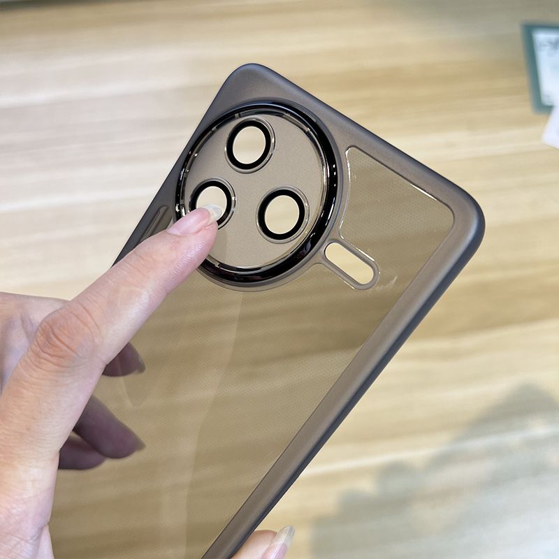 Redmi K80 premium transparent soft case with lens_img_1