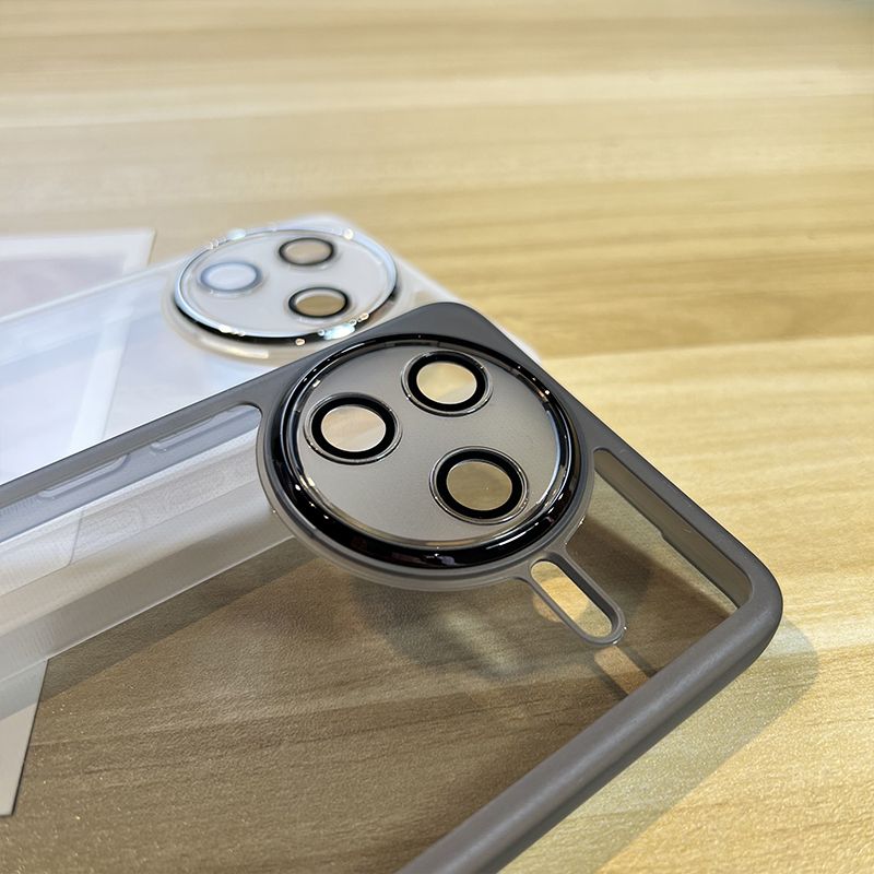 Redmi K80 premium transparent soft case with lens_img_3