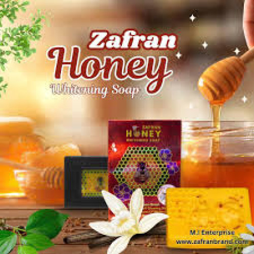 Zafran Honey Whitening Soap - 100gm (IRAN)_img_0