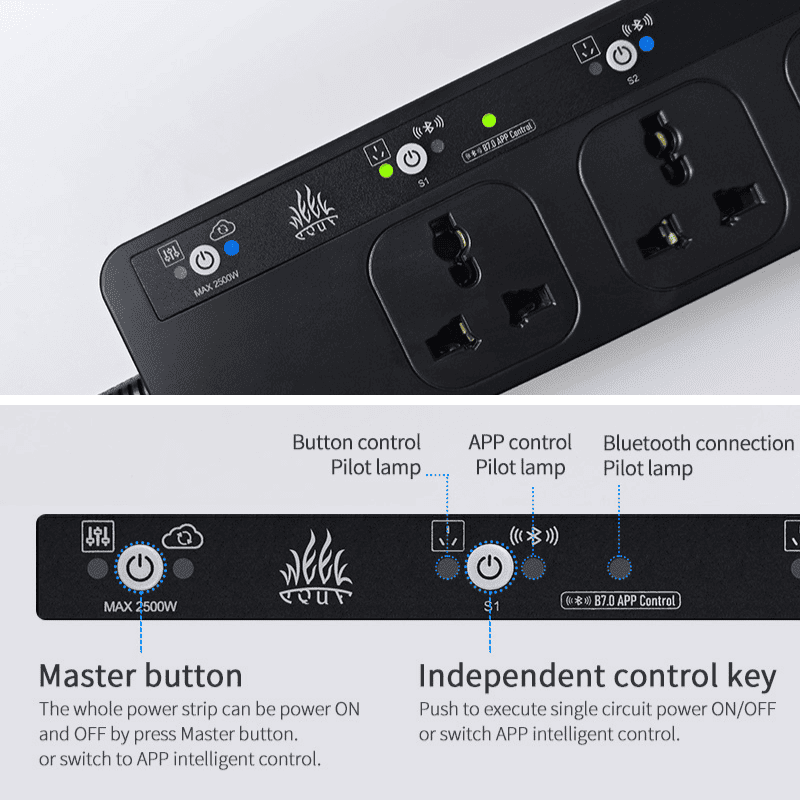 Week aqua Bluetooth smart plug_img_1