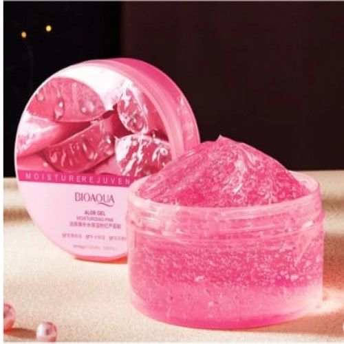 Bioaqua Moistueizing Pink Aloe Vera Gel - 300g (CHINA)_img_1