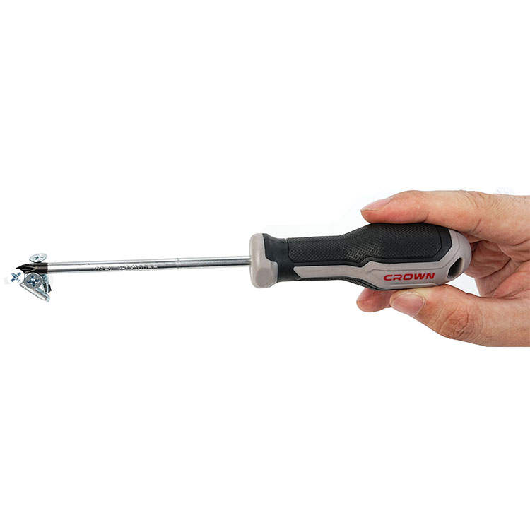 CROWN Professional 8 pcs Screwdriver set, 8pcs, CR-V, Chrome plated; CPHDS-AX08_img_1