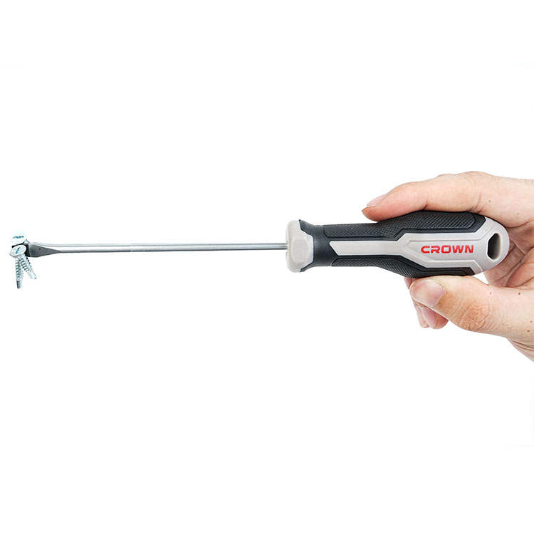 CROWN Professional 8 pcs Screwdriver set, 8pcs, CR-V, Chrome plated; CPHDS-AX08_img_2