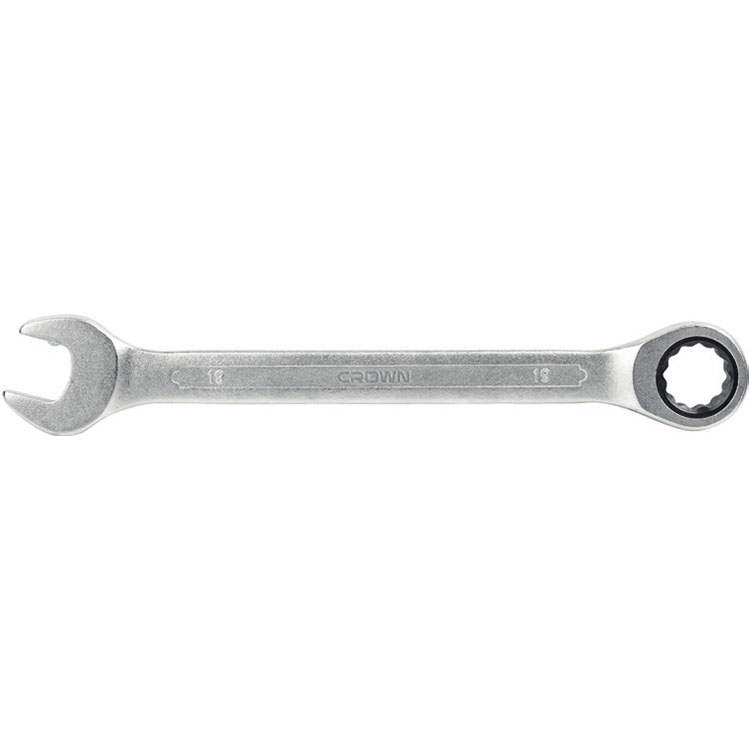 CROWN Professional Ratchet Combination Spanner ( 8mm | 17mm | 22mm ), 72T, 50BV30, Cr-V, Atomization; CPHWS-A08_img_1
