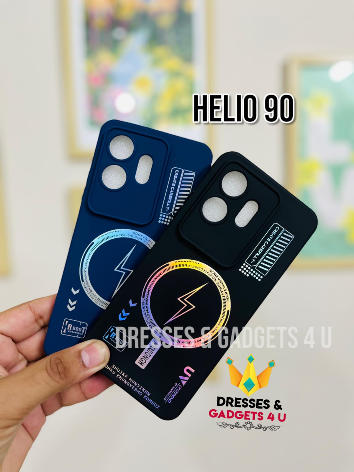 Symphony Helio 90 Back Cover Soft Slicone SymphonyHElio90_img_0