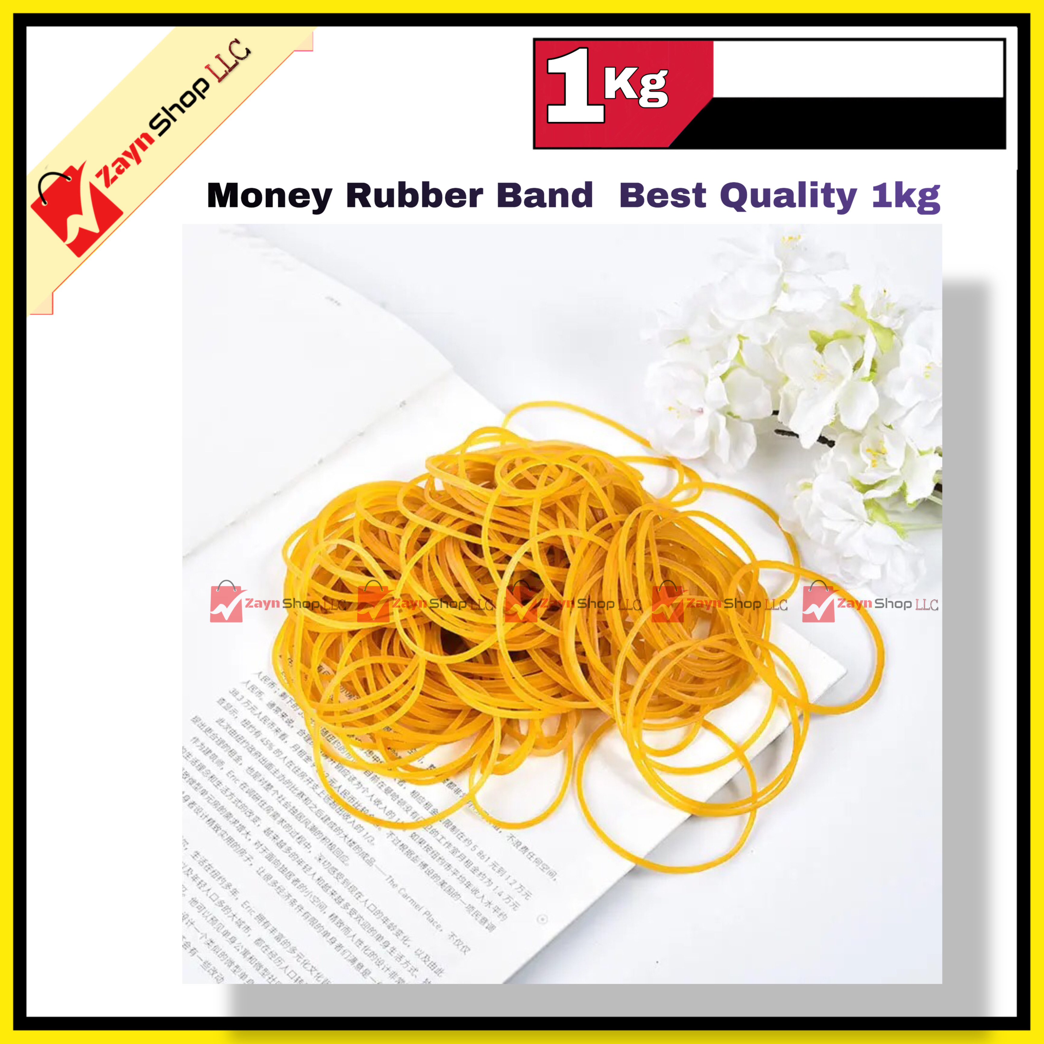 Money Rubber Band Best Quality pack of 1Kg_img_1