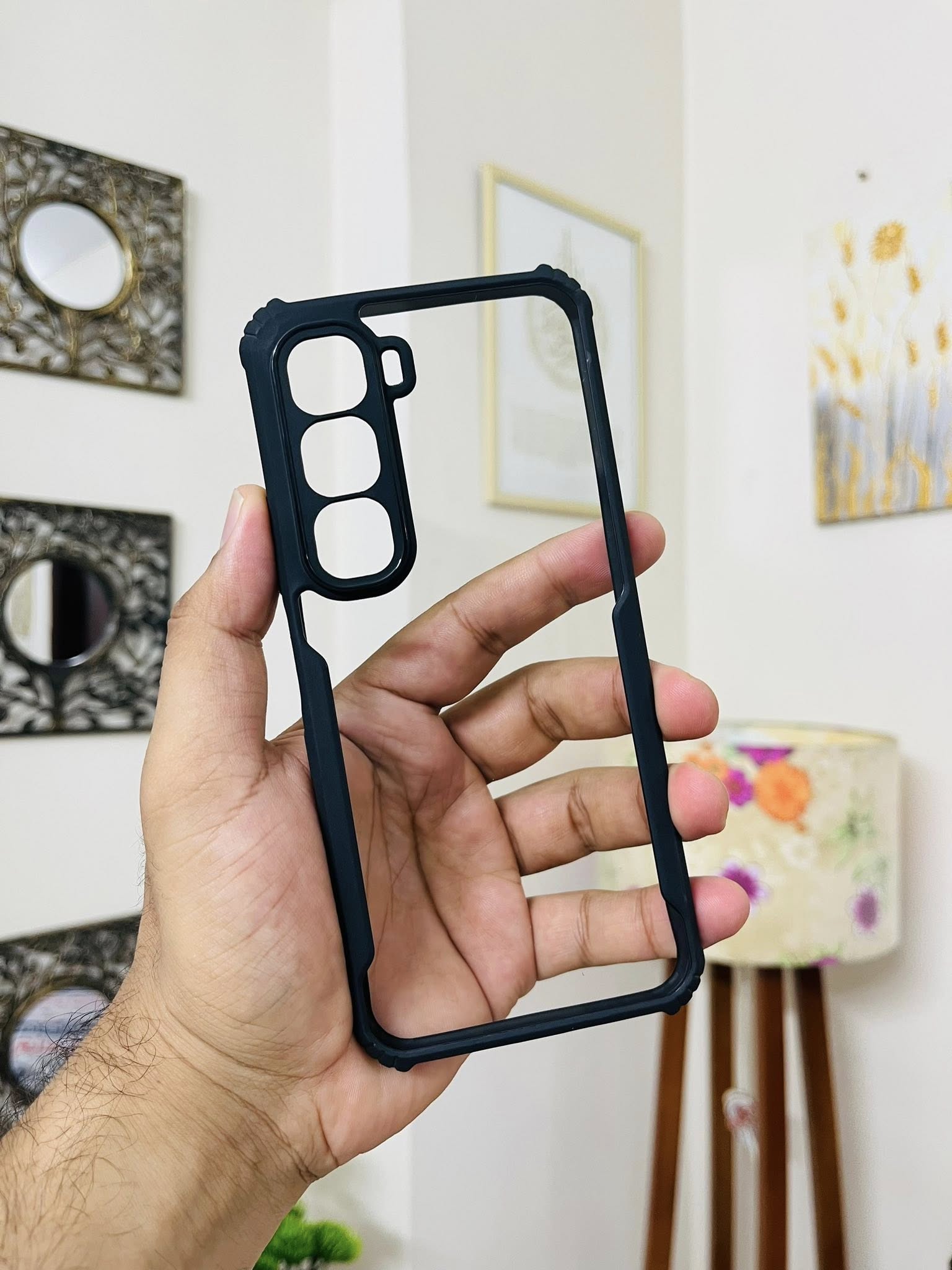 Infinix Hot 60/ Infinix Hot 60i Back Cover Shock Prof Back Case_img_1