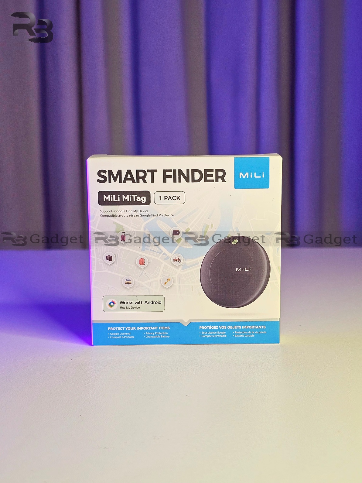 MiLi MiTag Android Location Tracker Device – Compatible with Google’s Find My Device_img_0