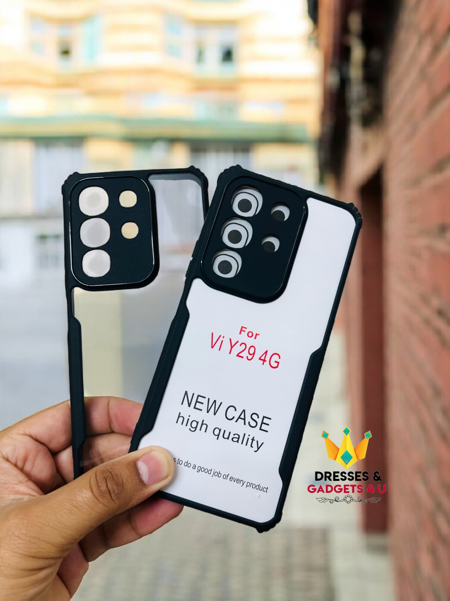 Vivo Y29 Back Cover / Vivo T4X Back Cover Shock Prof Phone Case