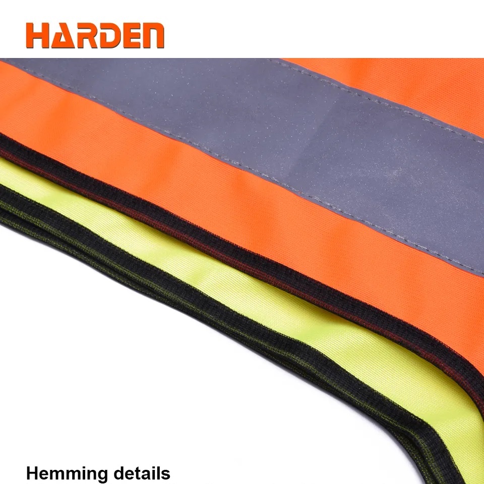 HARDEN Reflector Vest Safety Vest reflective jacket, (Green | Orange) Top quality 781001 | 781002 | 781011 | 781012_img_3