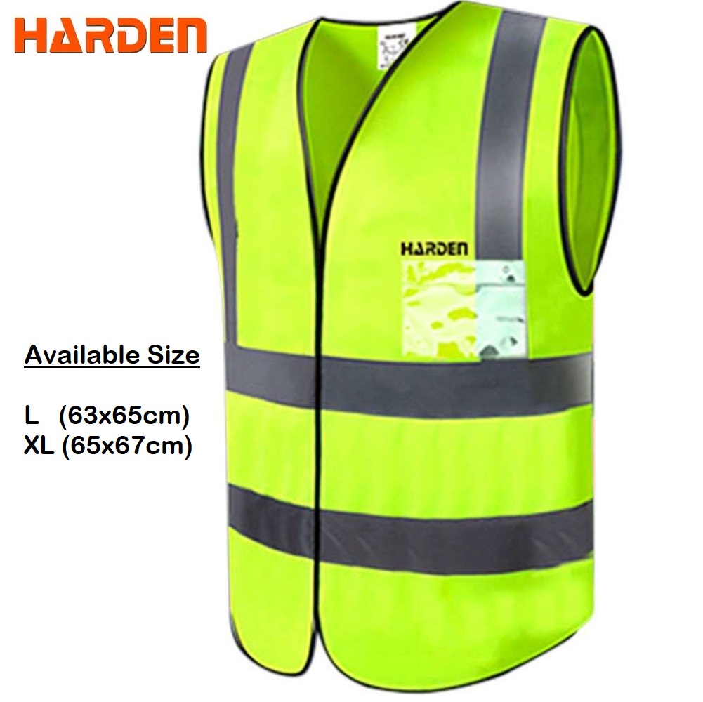 HARDEN Reflector Vest Safety Vest reflective jacket, (Green | Orange) Top quality 781001 | 781002 | 781011 | 781012_img_7