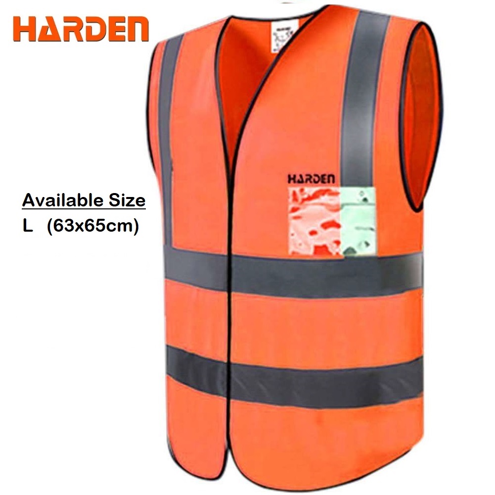 HARDEN Reflector Vest Safety Vest reflective jacket, (Green | Orange) Top quality 781001 | 781002 | 781011 | 781012_img_8