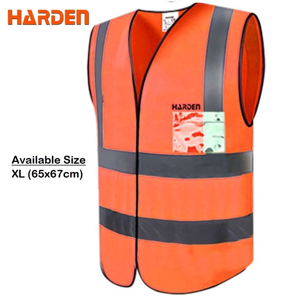 HARDEN Reflector Vest Safety Vest reflective jacket, (Green | Orange) Top quality 781001 | 781002 | 781011 | 781012_img_9