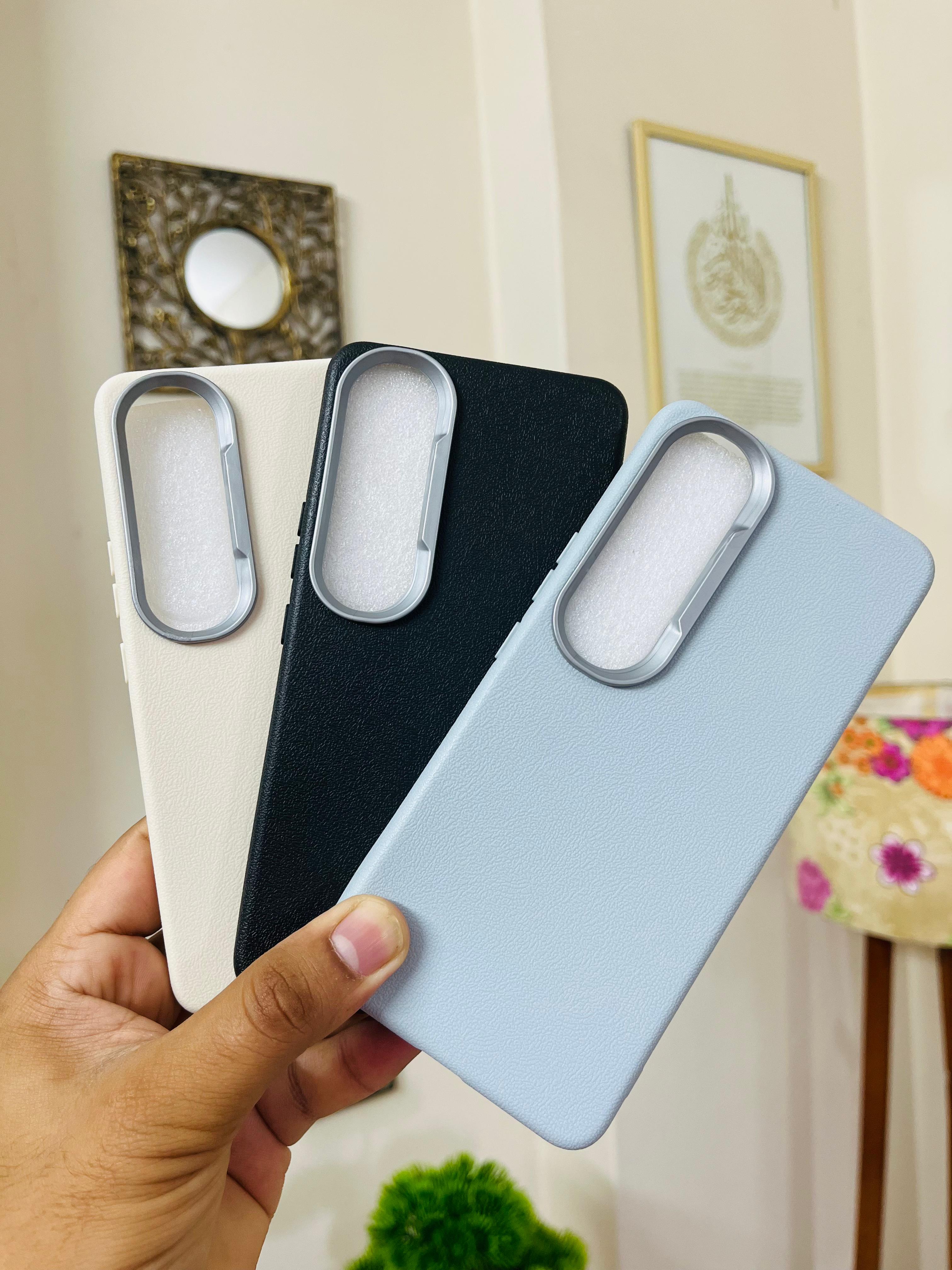 Vivo V50 Lite Back cover Rough Cross Patterned Magnetic Soft Silicone Leather For Vivo V50 Lite 5G case_img_0