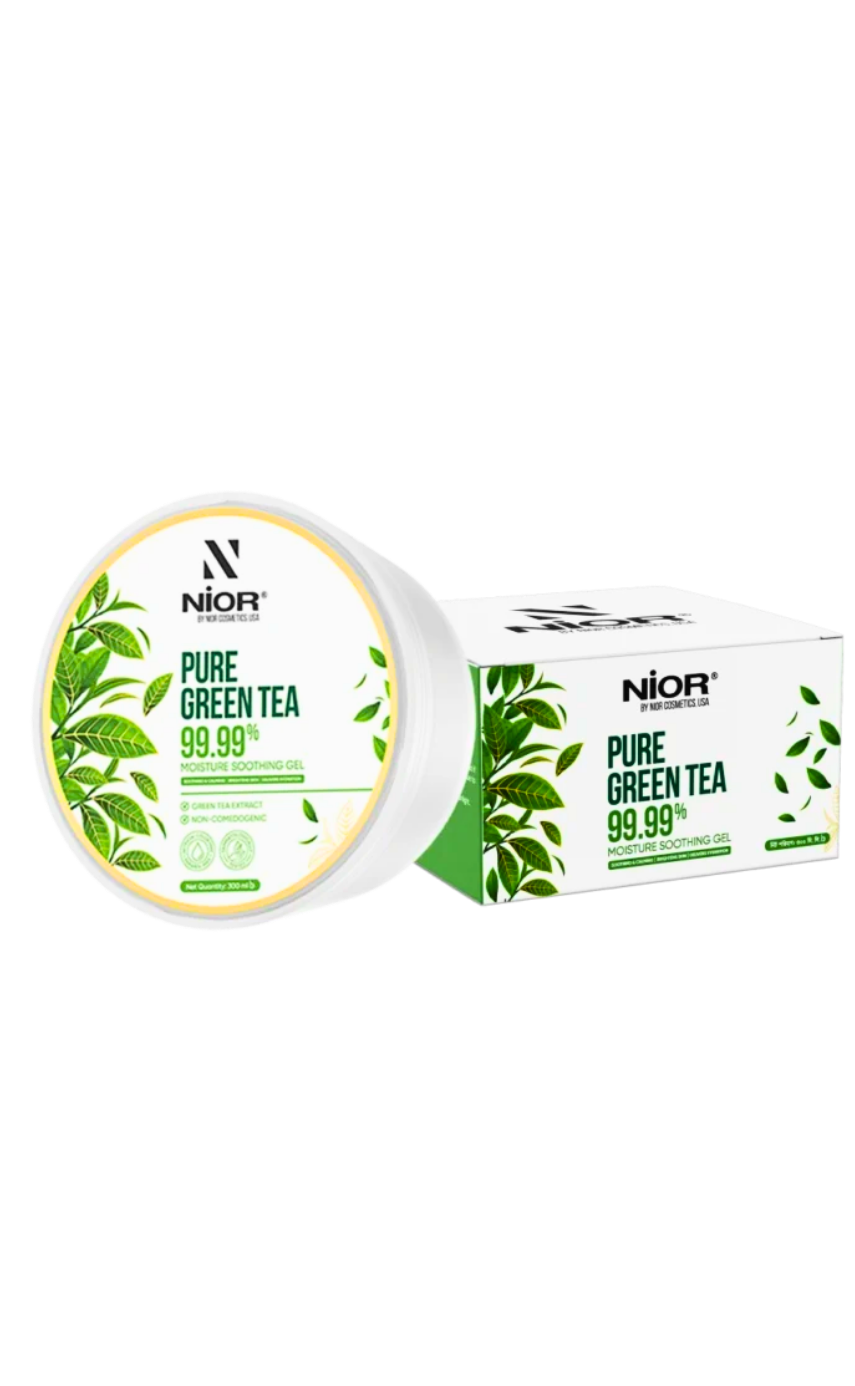Nior Pure Green Tea 99.99% Moisture Soothing Gel 300ml - Image 4
