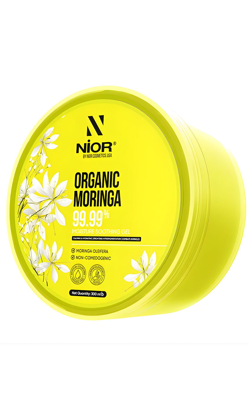 Nior Organic Moringa 99.99% Moisture Soothing Gel 300ml - Image 1