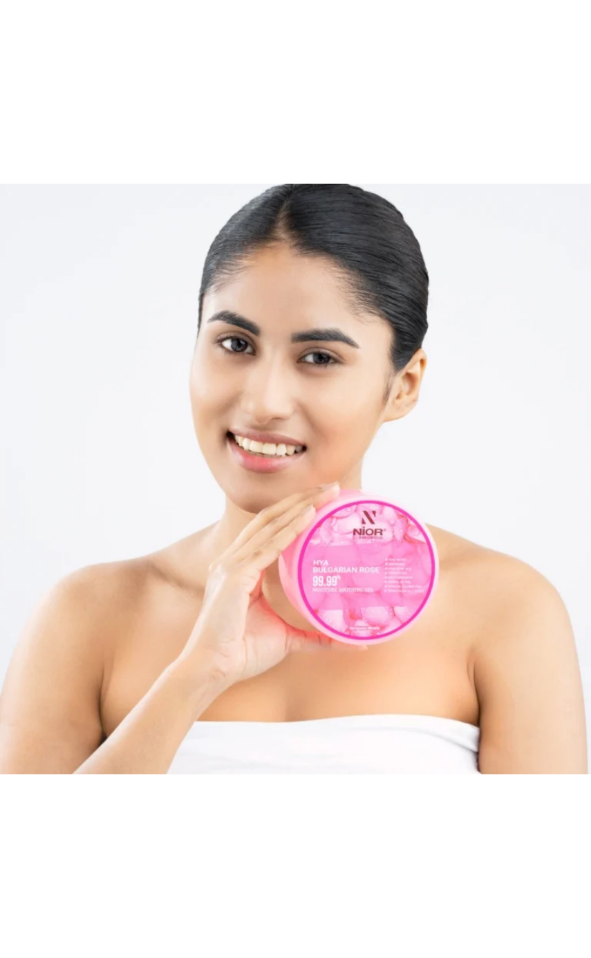 Nior Hya Bulgarian Rose 99.99% Moisture Soothing Gel 300ml - Image 3