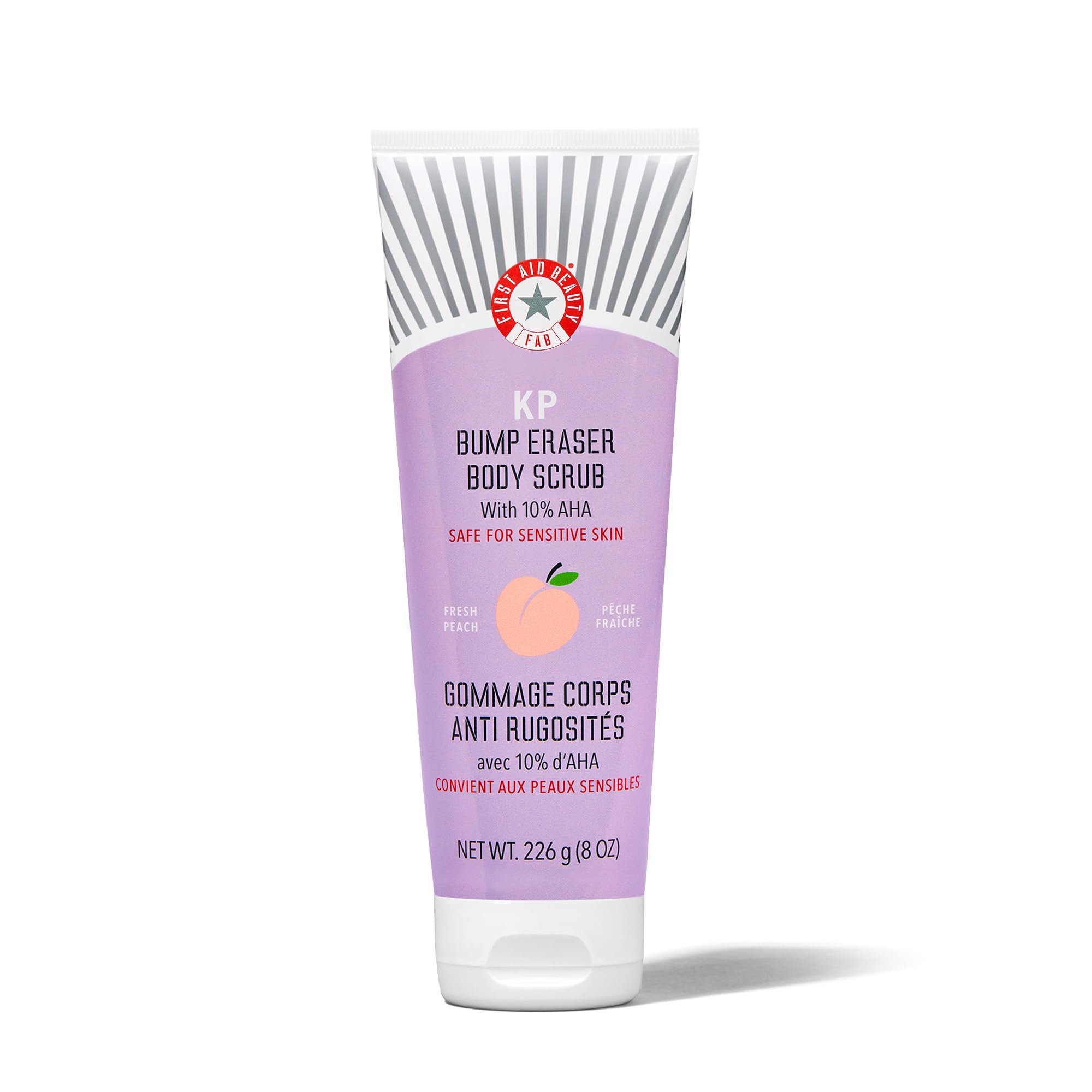 First Aid Beauty – KP Bump Eraser Body Scrub with 10% AHA