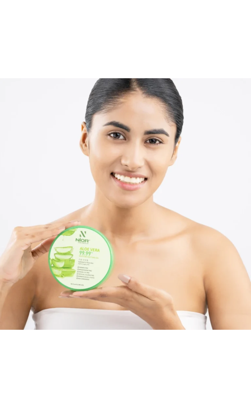 Nior Aloe Vera 99.99% Moisture Soothing Gel 300ml - Image 3