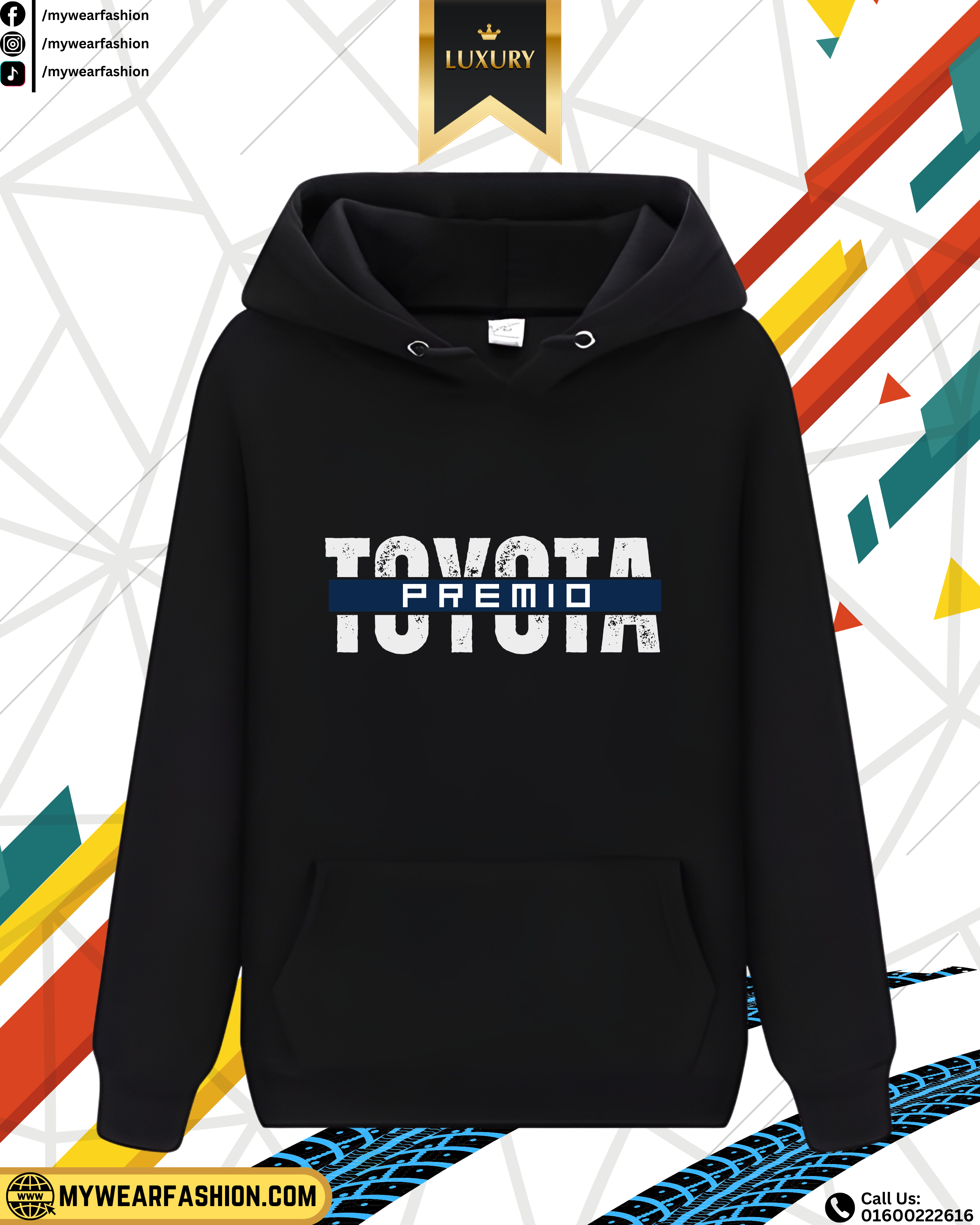 Toyota Premio Premium Oversized Hoodie_img_2