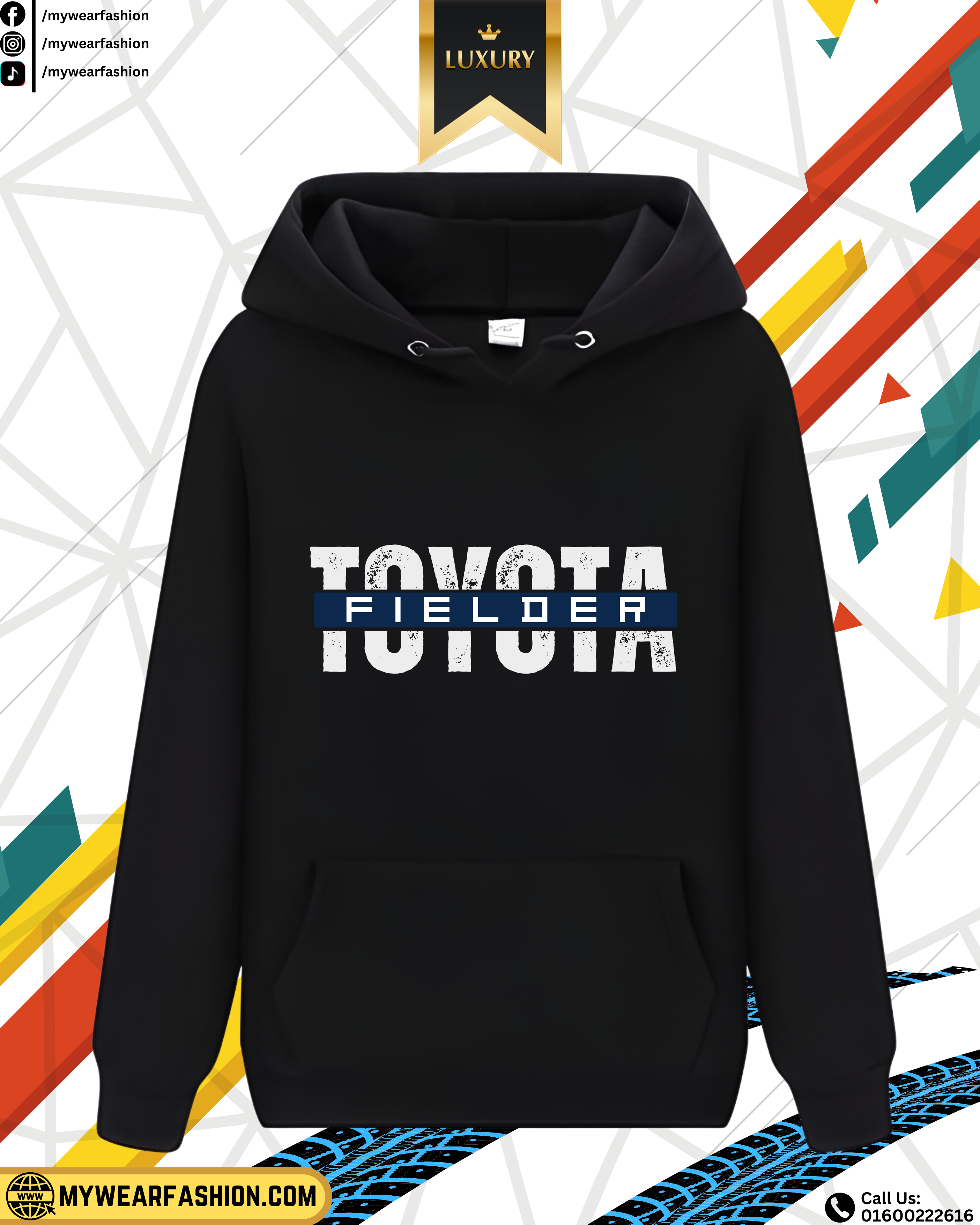 Toyota Fielder Premium Oversized Hoodie_img_2