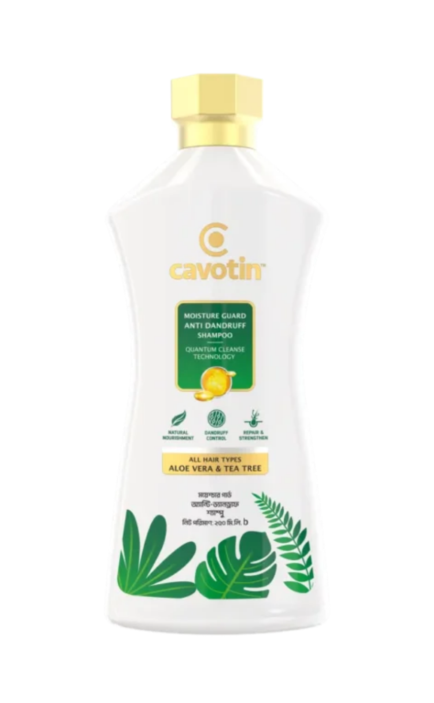 Cavotin Moisture-Guard Anti-dandruff Shampoo 250ml - Image 1