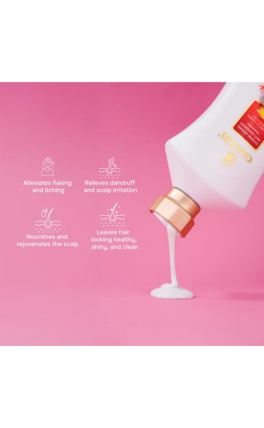 Cavotin Extreme Defense Anti-dandruff Shampoo 250ml - Image 2