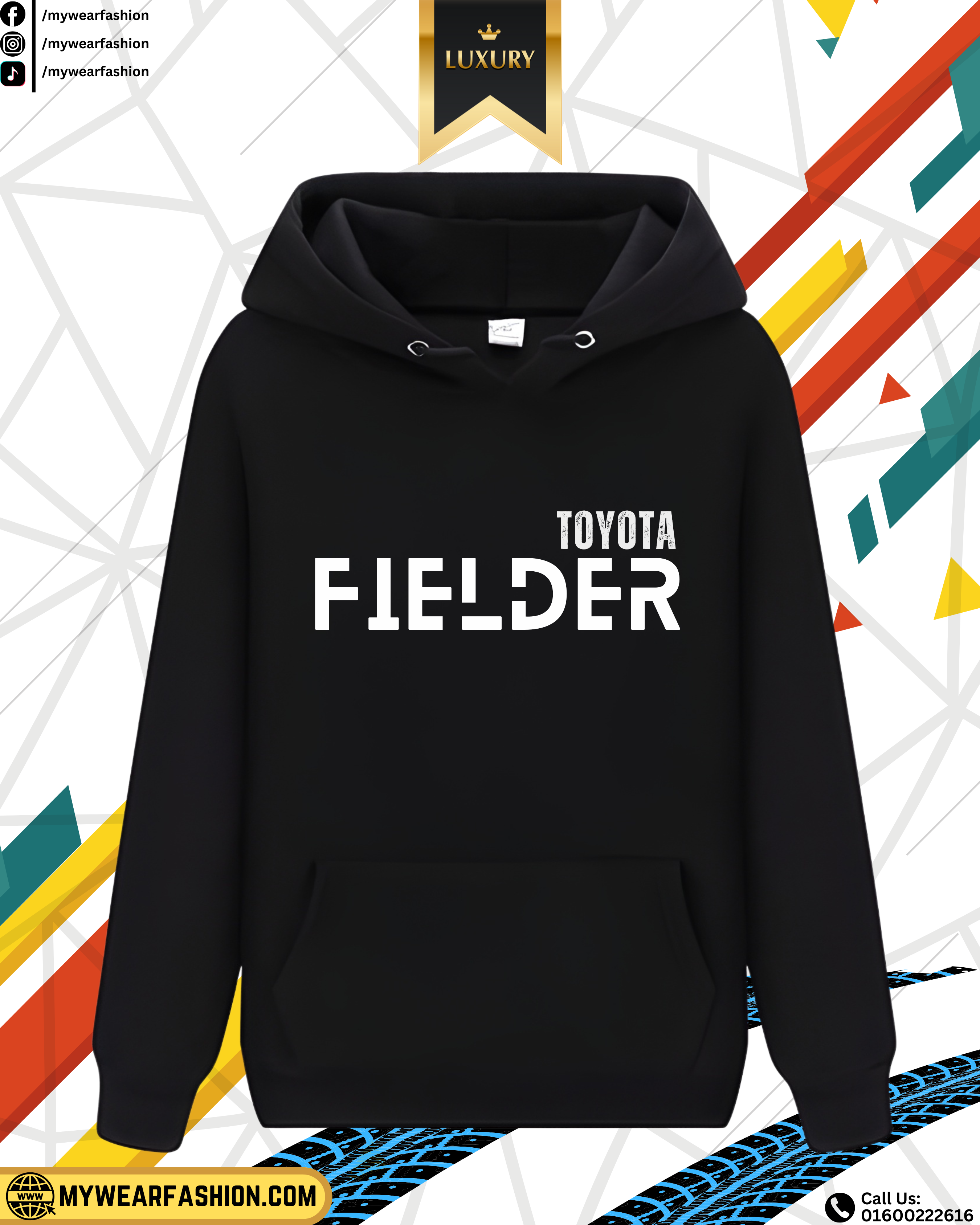 Toyota Fielder Premium Oversized Hoodie_img_2