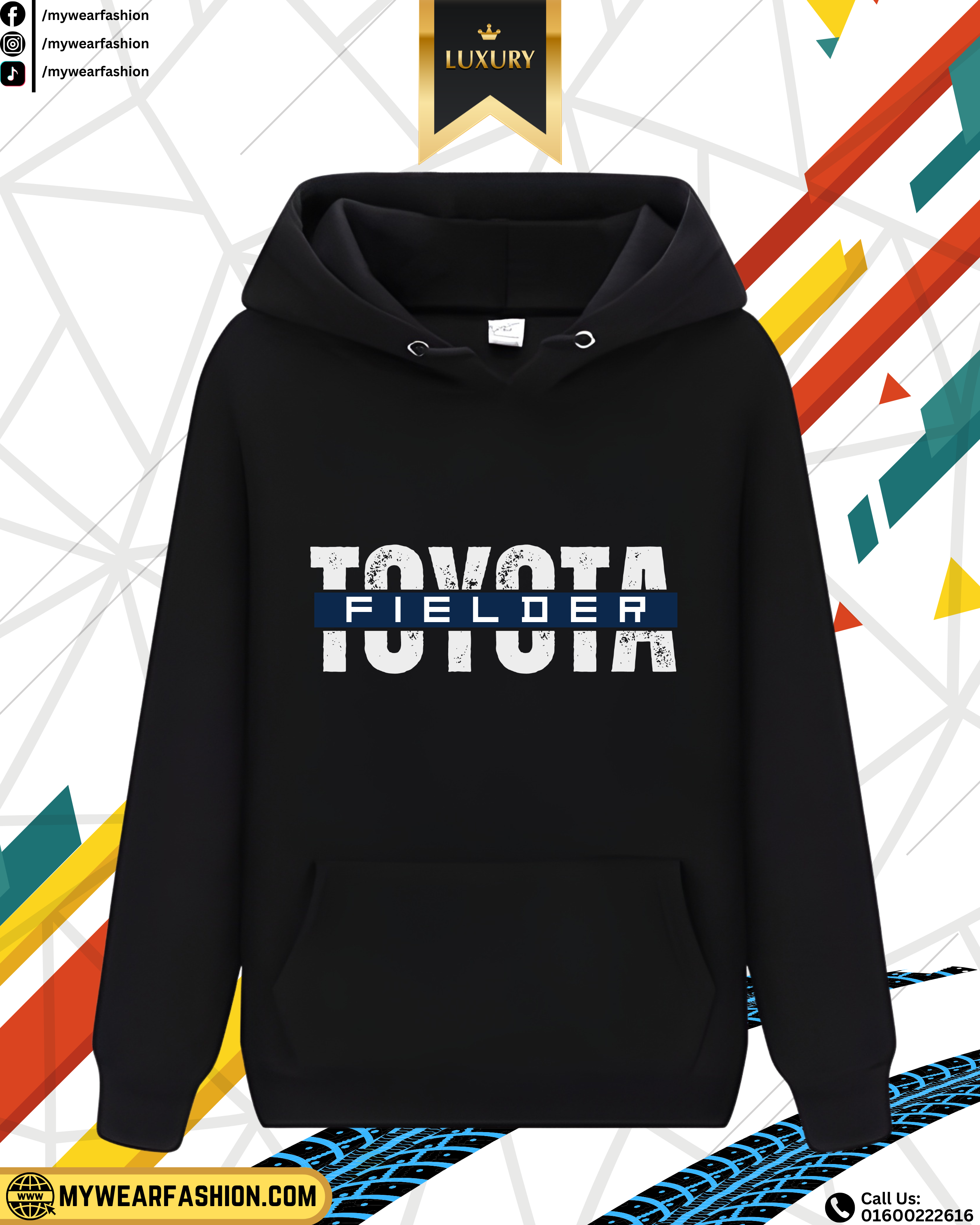 Toyota Fielder Premium Oversized Hoodie_img_2