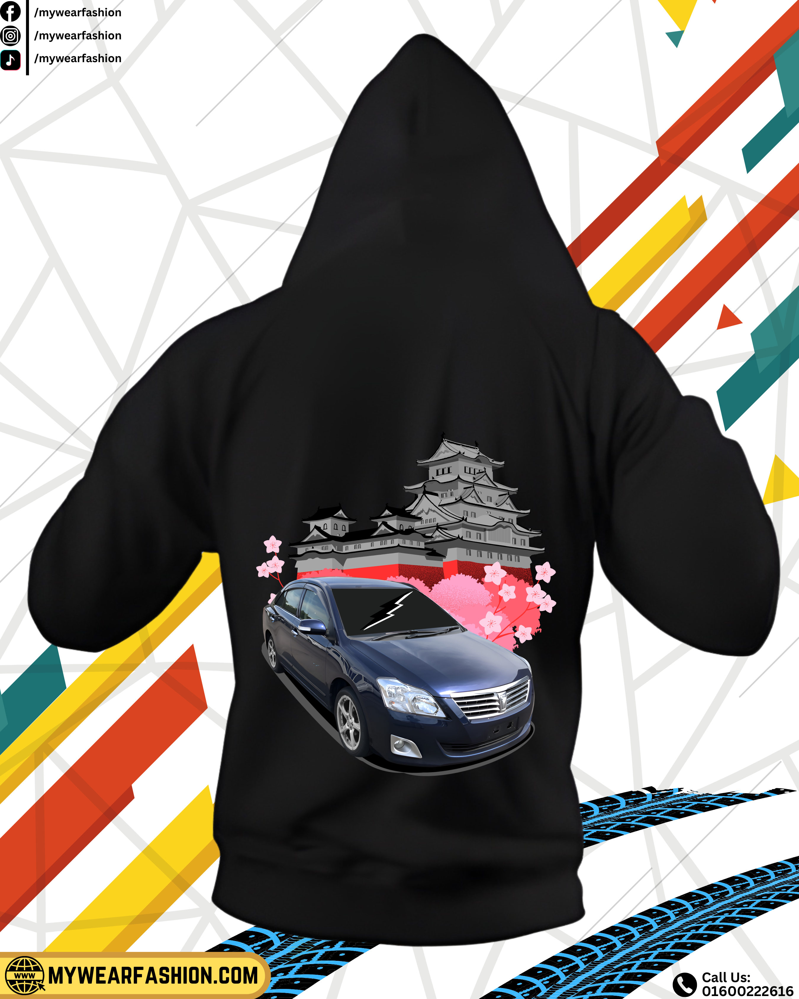 Toyota Premio Premium Oversized Hoodie_img_2