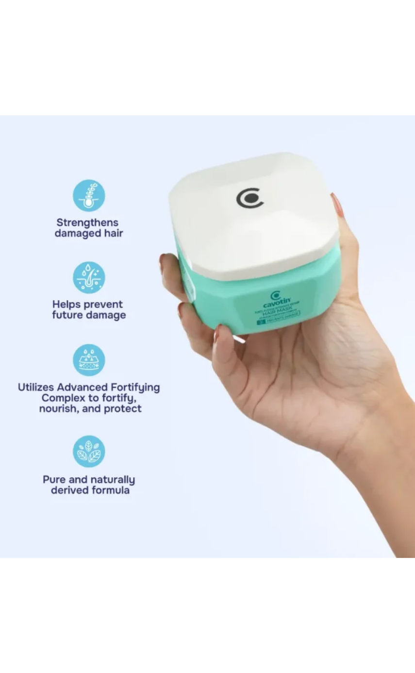 Cavotin Forti-Fusion Intensive Repair Hair Mask 200gm - Image 3