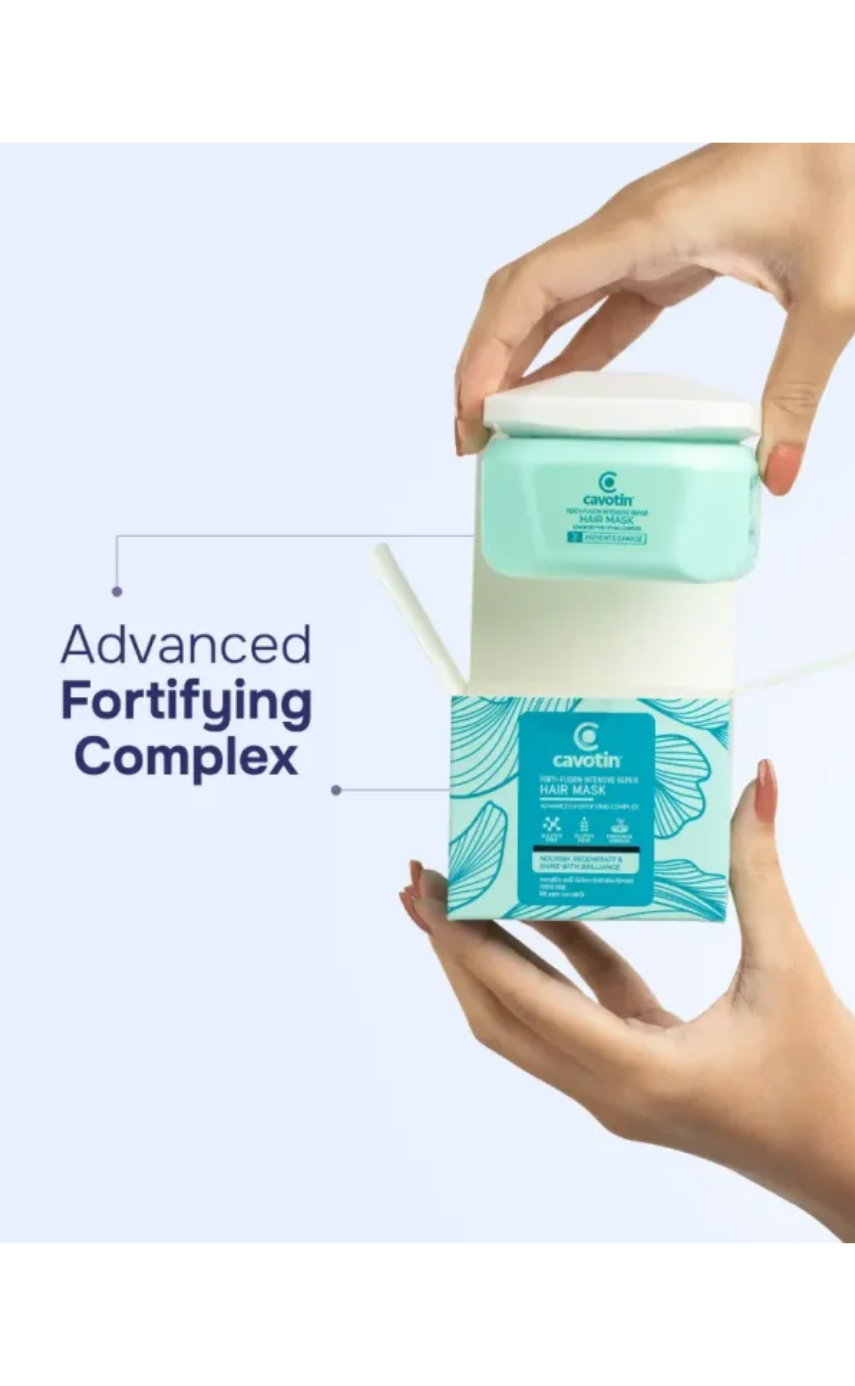 Cavotin Forti-Fusion Intensive Repair Hair Mask 200gm - Image 4