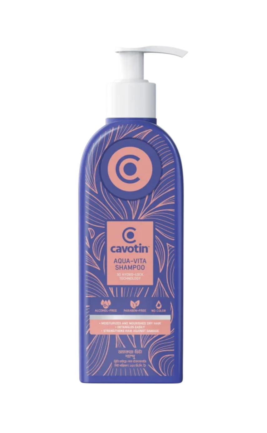 Cavotin Aqua-Vita Shampoo 250ml - Image 1