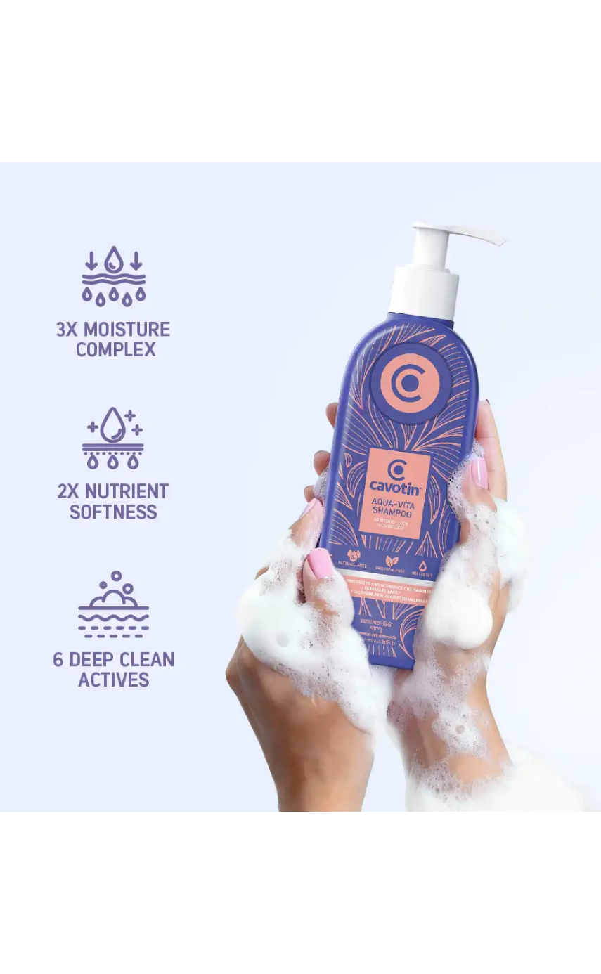 Cavotin Aqua-Vita Shampoo 250ml - Image 2